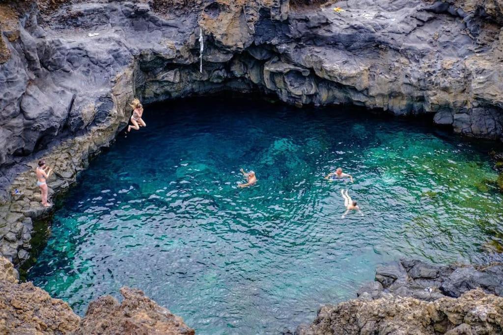 Casa Bella Vista Frente Al Mar Y Piscina Natural. Charco del Palo Bagian luar foto