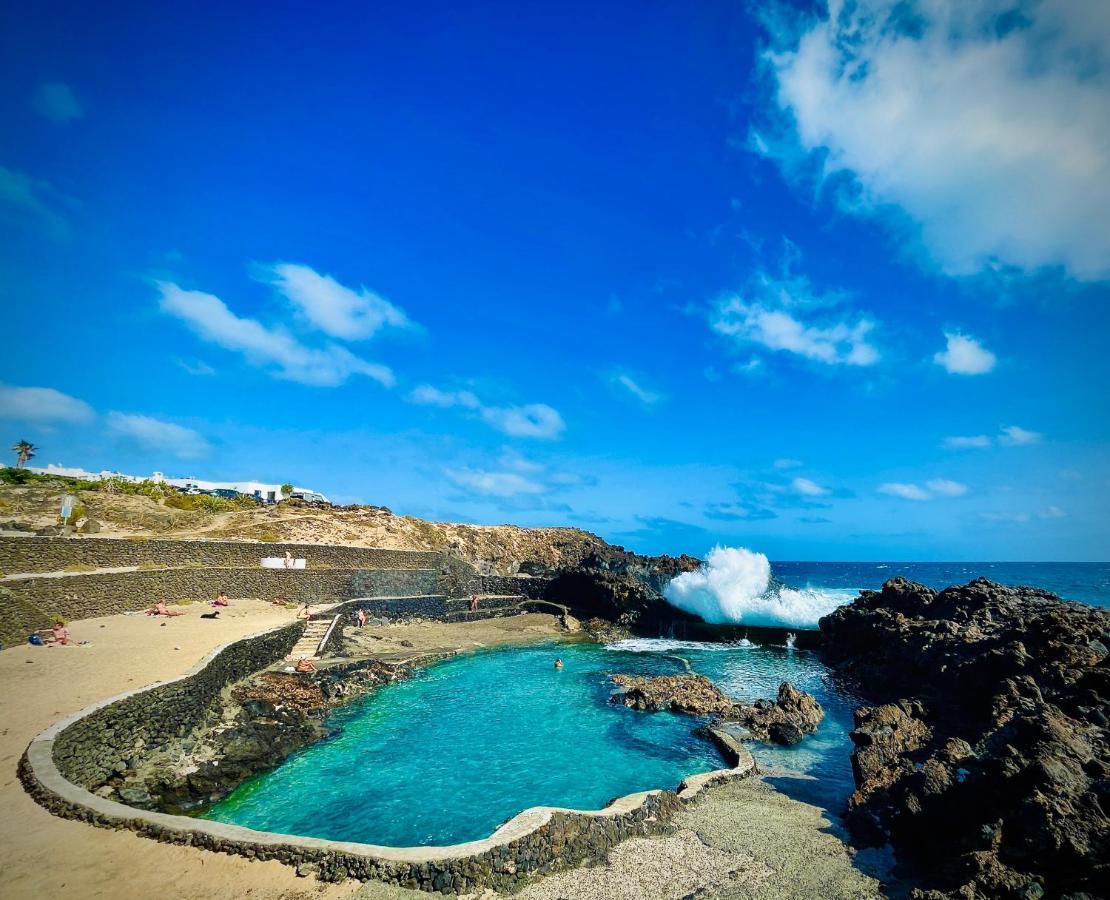 Casa Bella Vista Frente Al Mar Y Piscina Natural. Charco del Palo Bagian luar foto